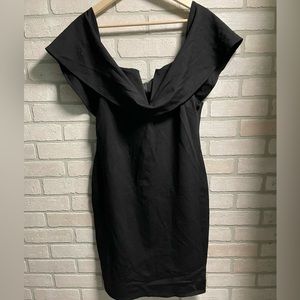Fashion Nova Black off the shoulder dress 2XL